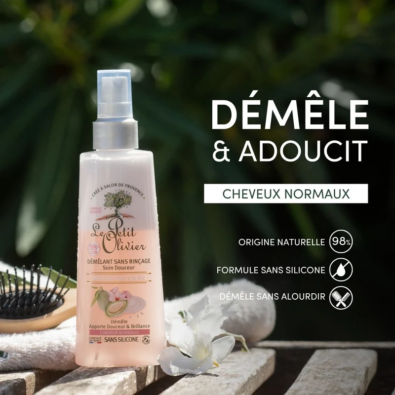 Spray Démêlant Sans Rinçage Cheveux Normaux