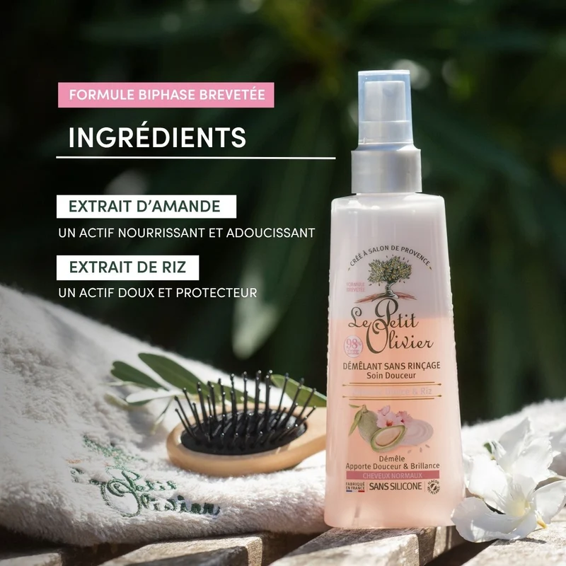 Spray Démêlant Sans Rinçage Cheveux Normaux