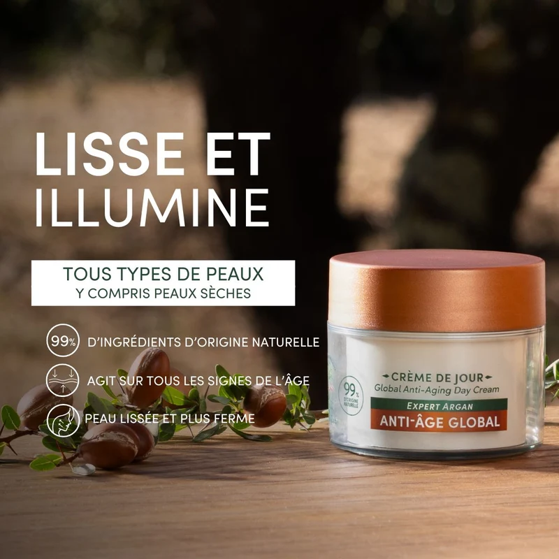 Crème de Jour Anti-Âge Hydratante