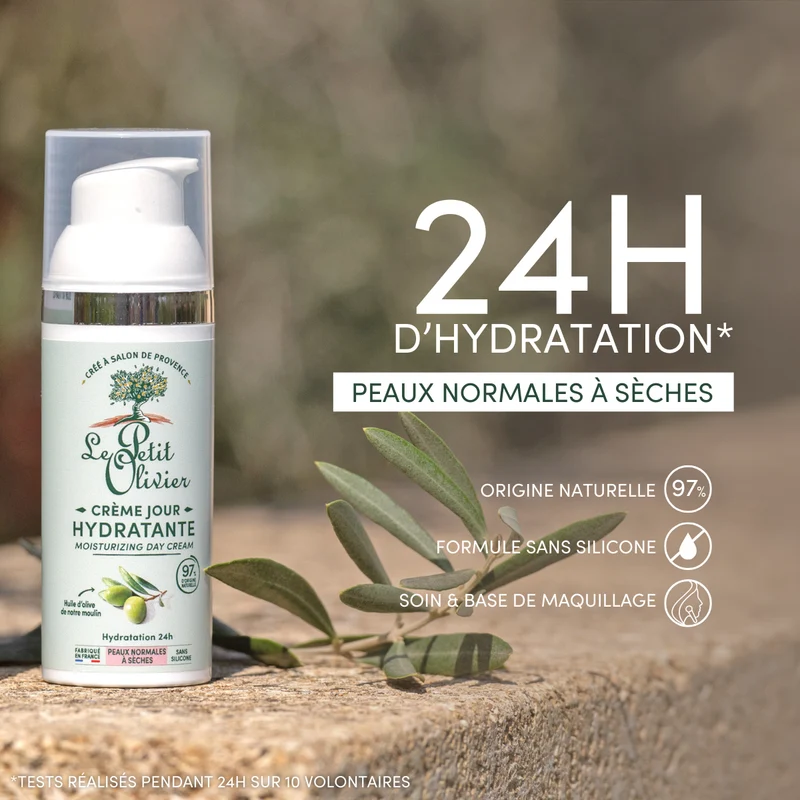 Crème Hydratante Visage Peaux Normales à Sèches