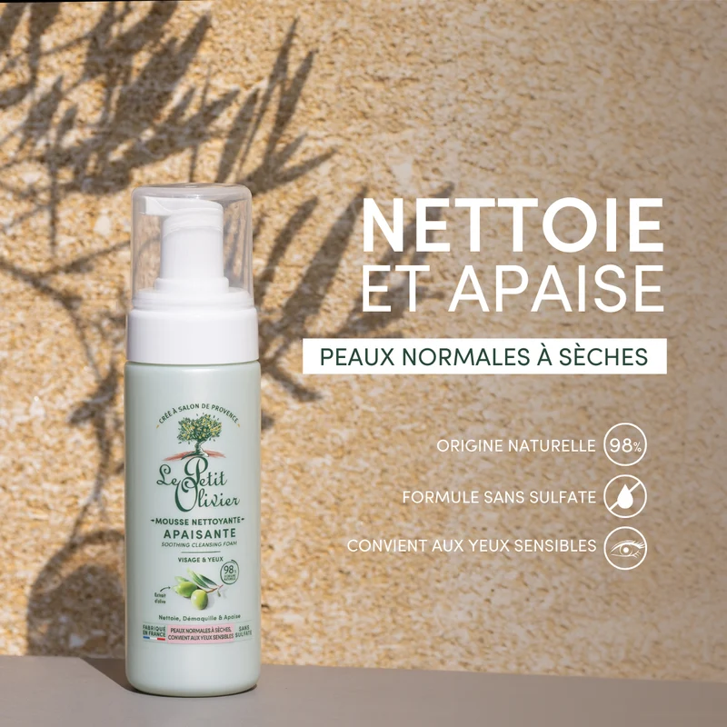 Mousse Nettoyante Visage Apaisante