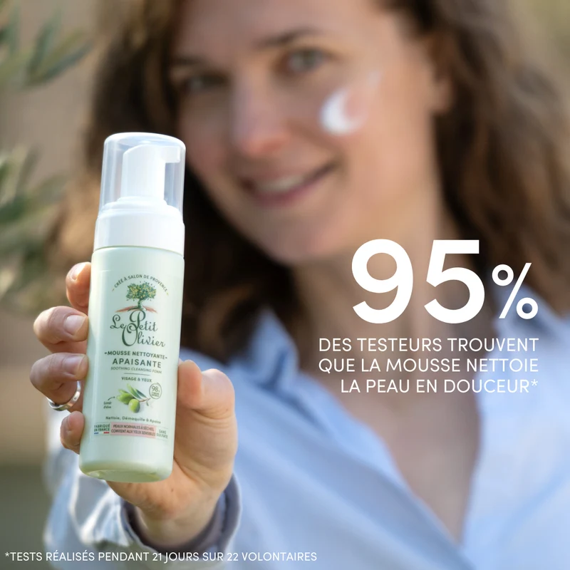 Mousse Nettoyante Visage Apaisante