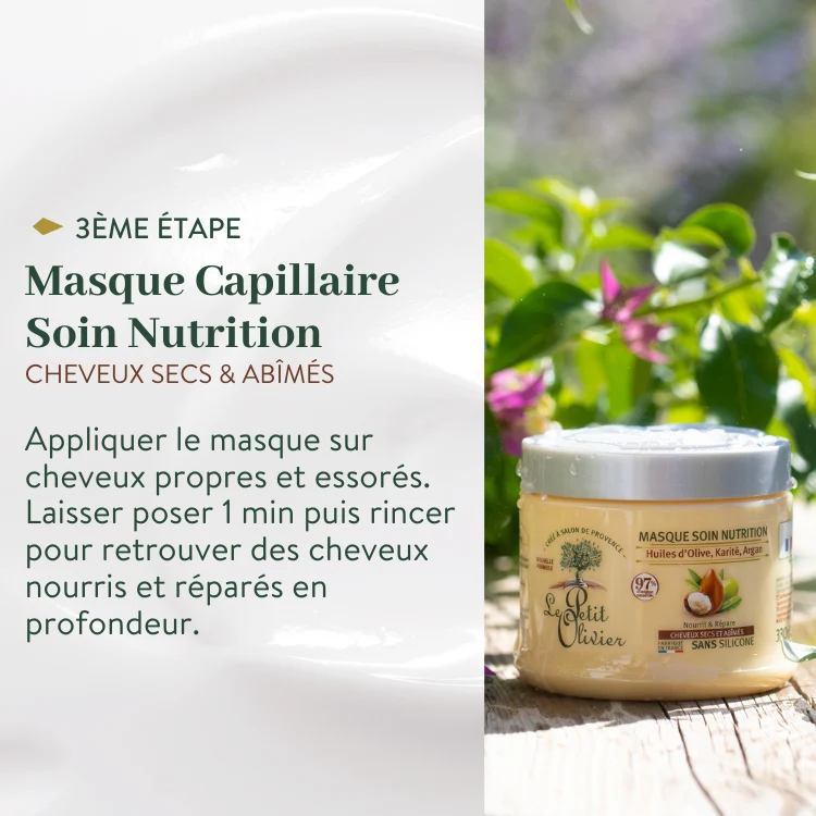 Rituel Complet Cheveux Secs ou Abimés