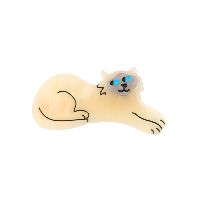 Barrette Chat Siamois