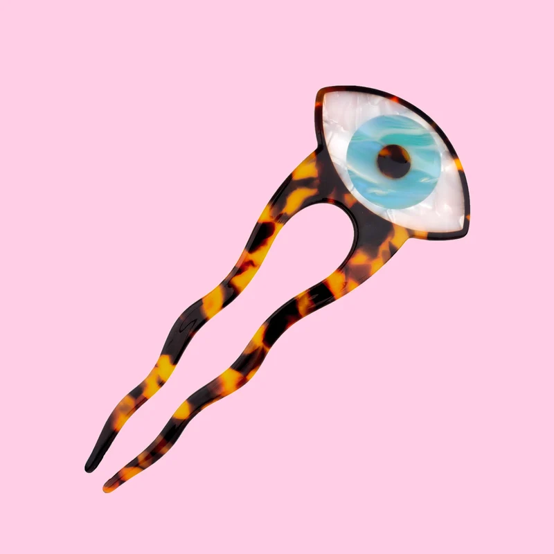 Pic à cheveux Oeil
