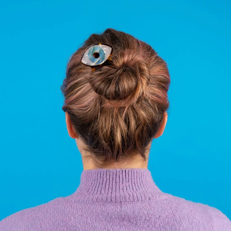 Pic à cheveux Oeil