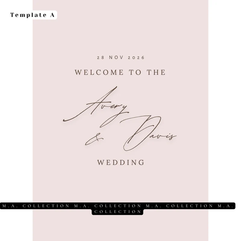 Clear Acrylic Signature Board