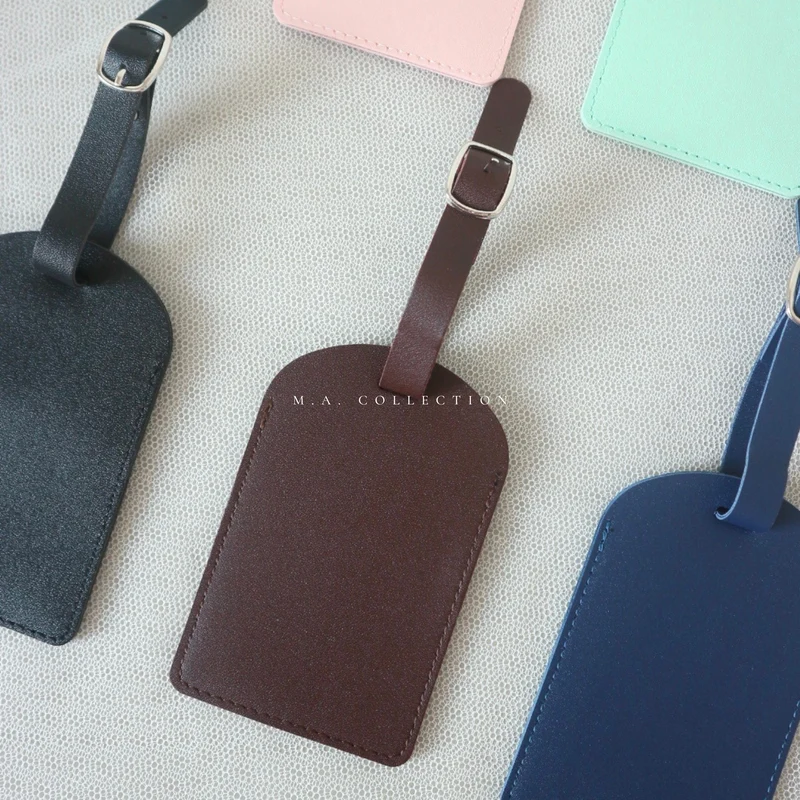 Leather Luggage Tag