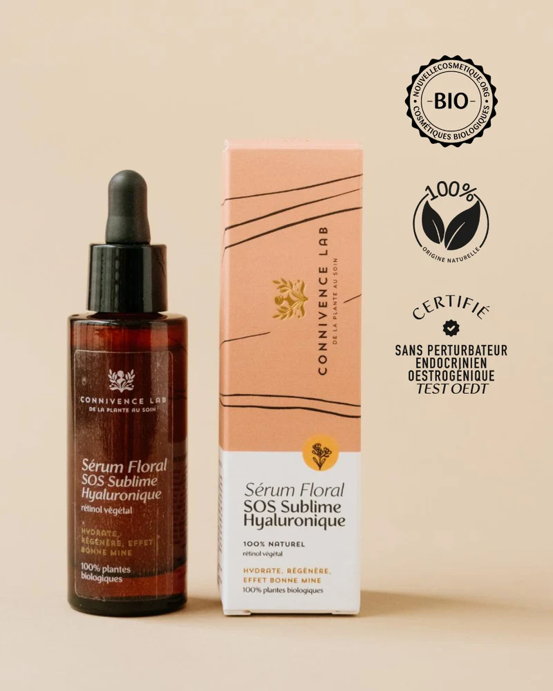 Sérum floral Visage Biphase SOS Sublime Hyaluronique