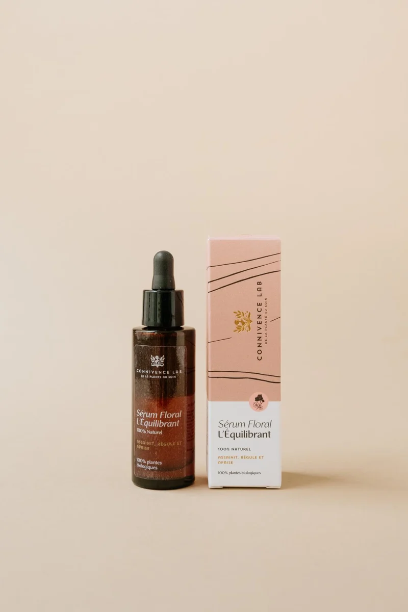 Sérum floral Biphase L'Equilibrant 2-en-1 : Cuir chevelu & Visage