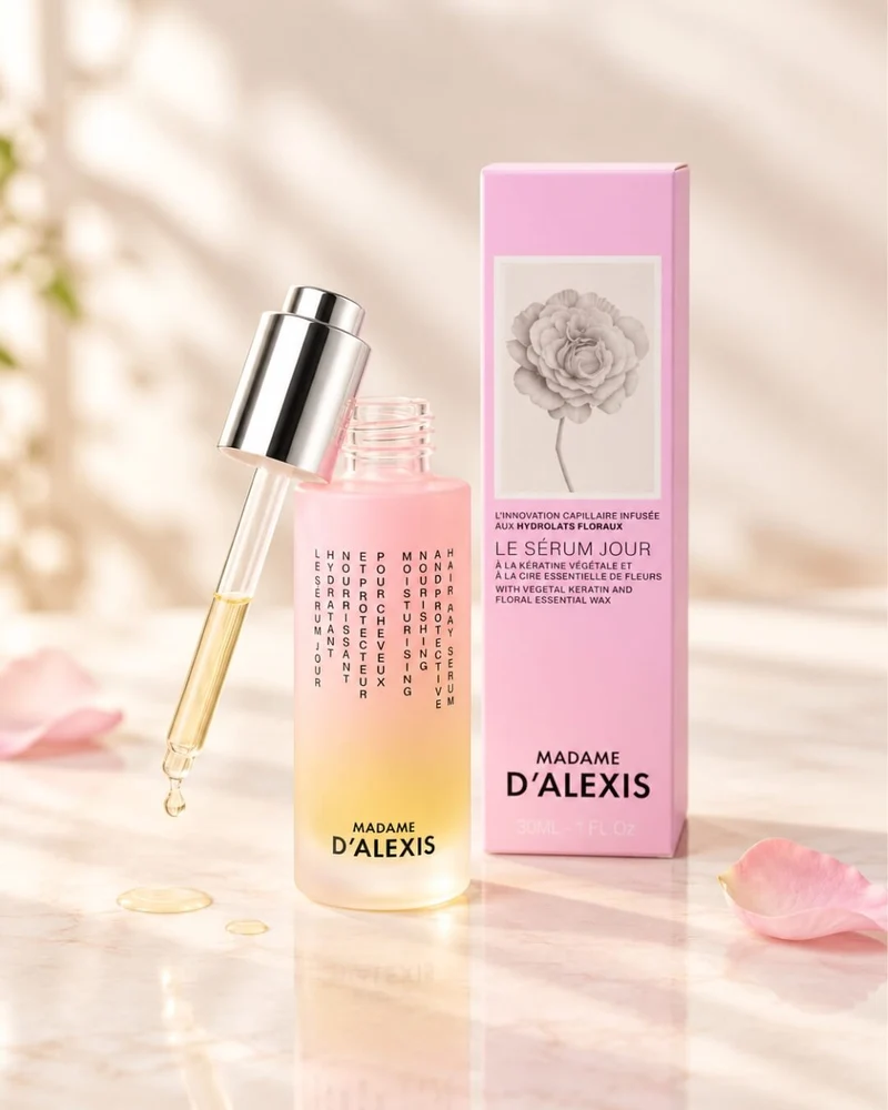 Le Sérum Jour - Huile sèche cheveux aux céramides bio
