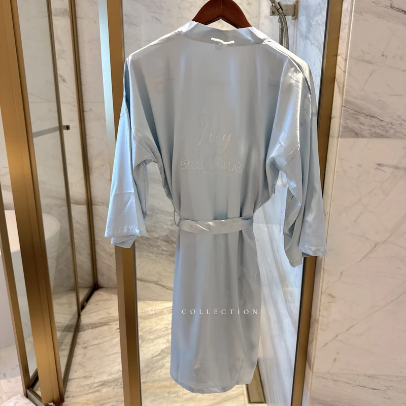 Soft Satin Bridal Robes