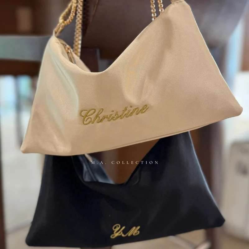 Customized Satin 3 Way Bag
