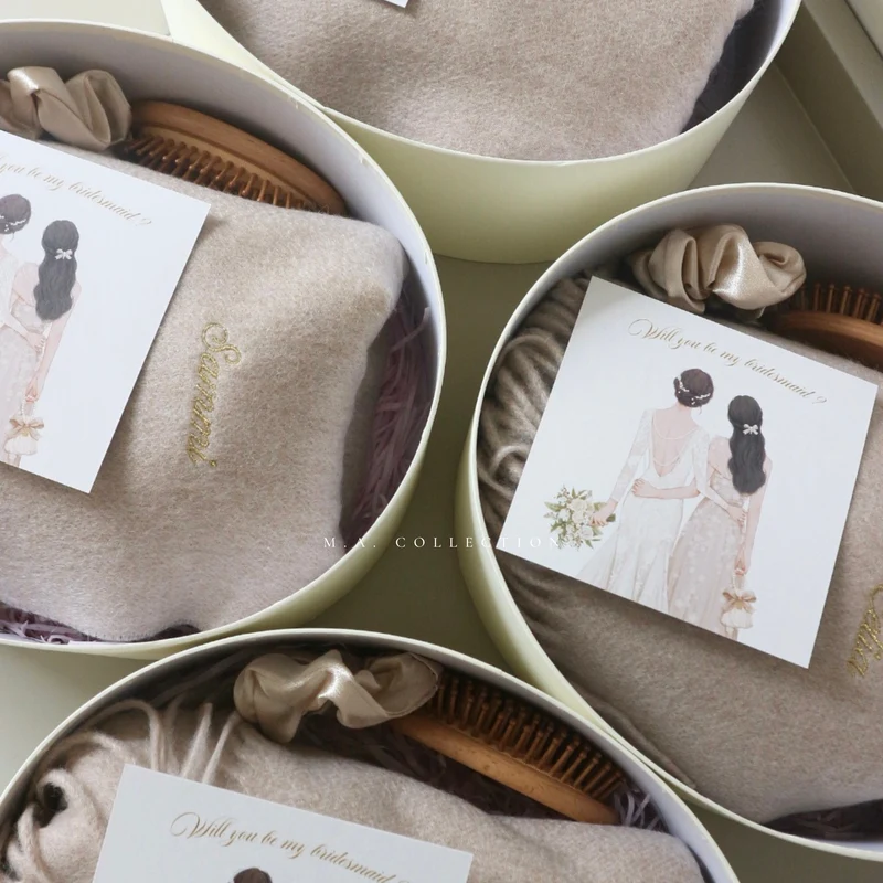 SHAWL Bridesmaid Proposal Box Set