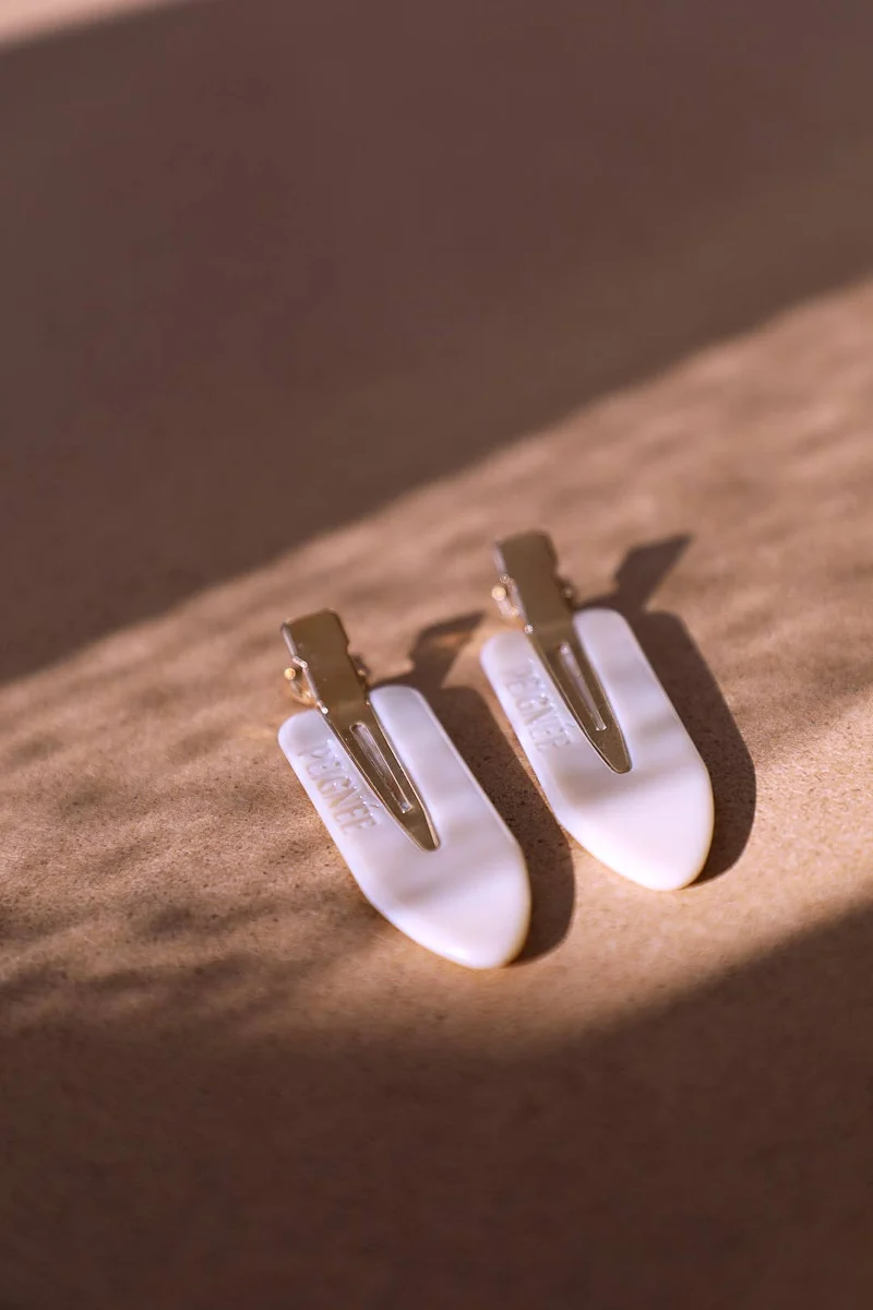 Barrettes Avoine (Paire)