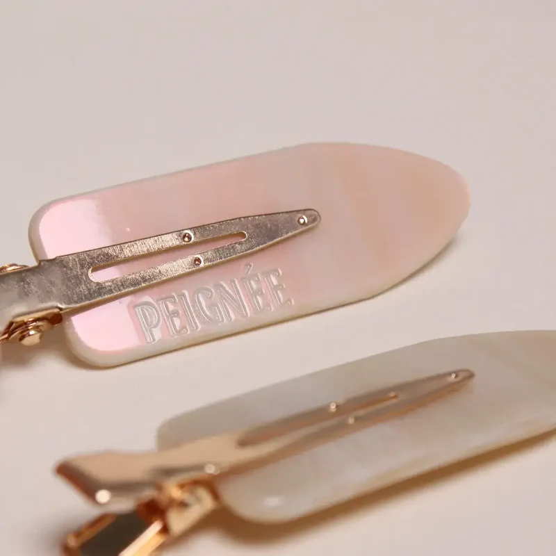 Barrettes Avoine (Paire)