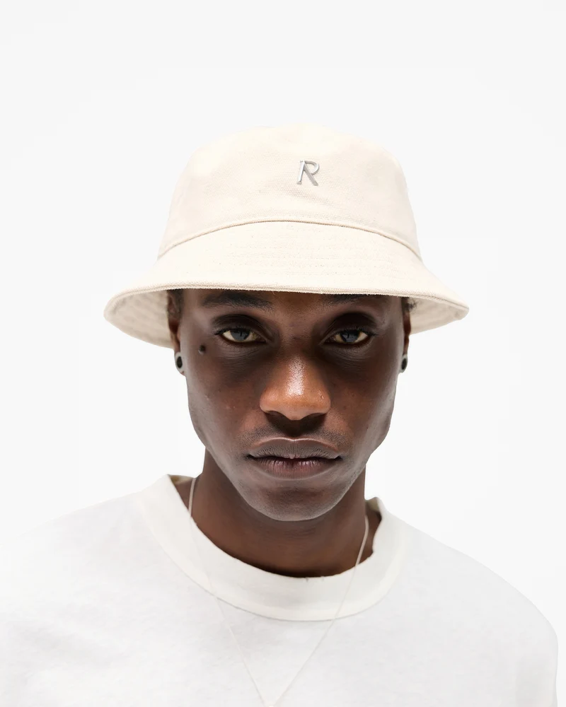 Initial Bucket Hat - Champagne