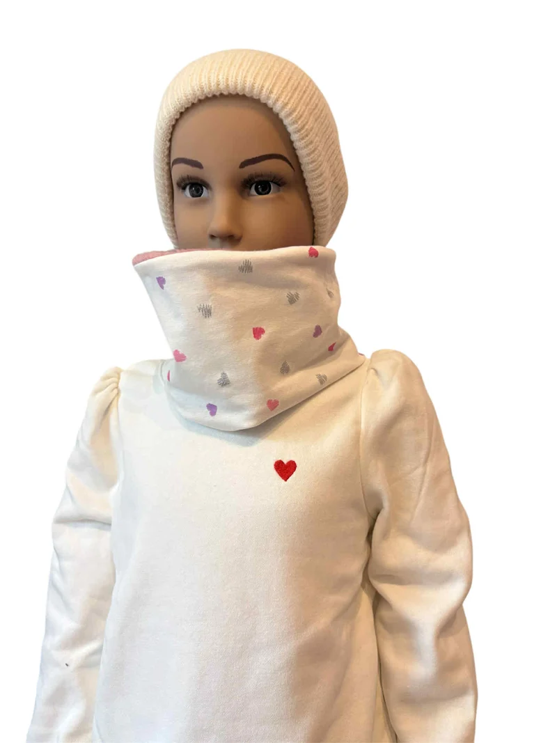 Snood 18mois/36 mois" Petit coeur "