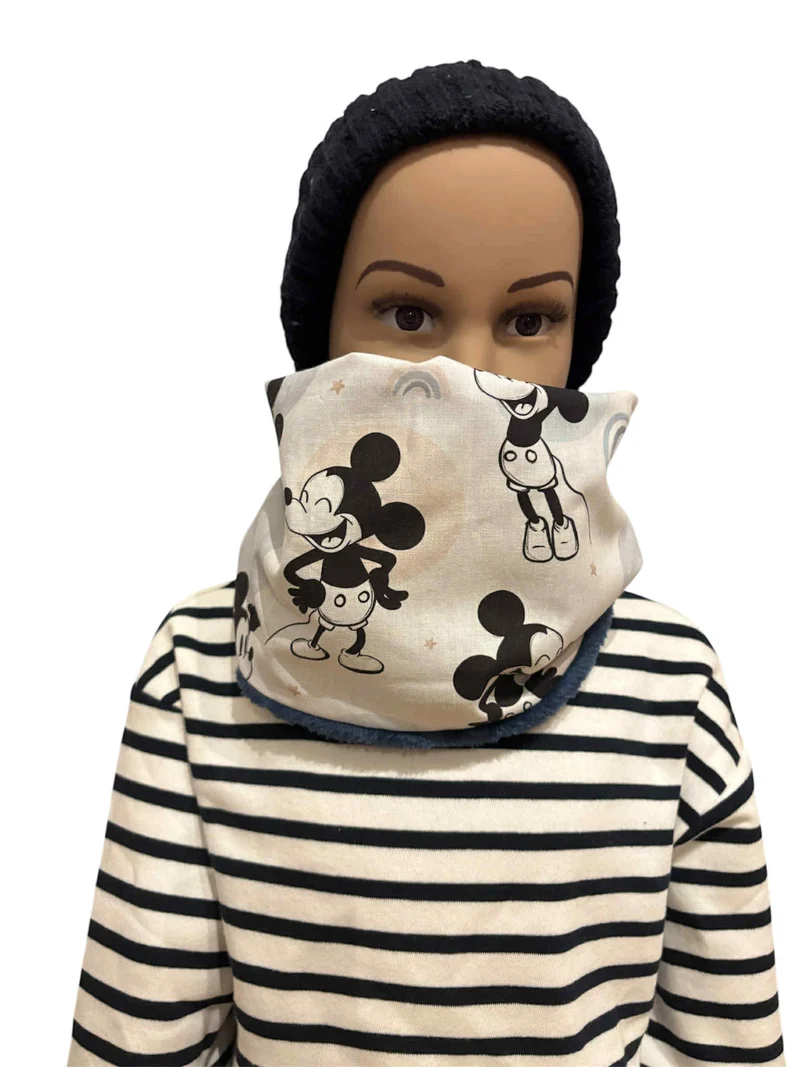 Snood 18mois/36 mois " Petite souris"