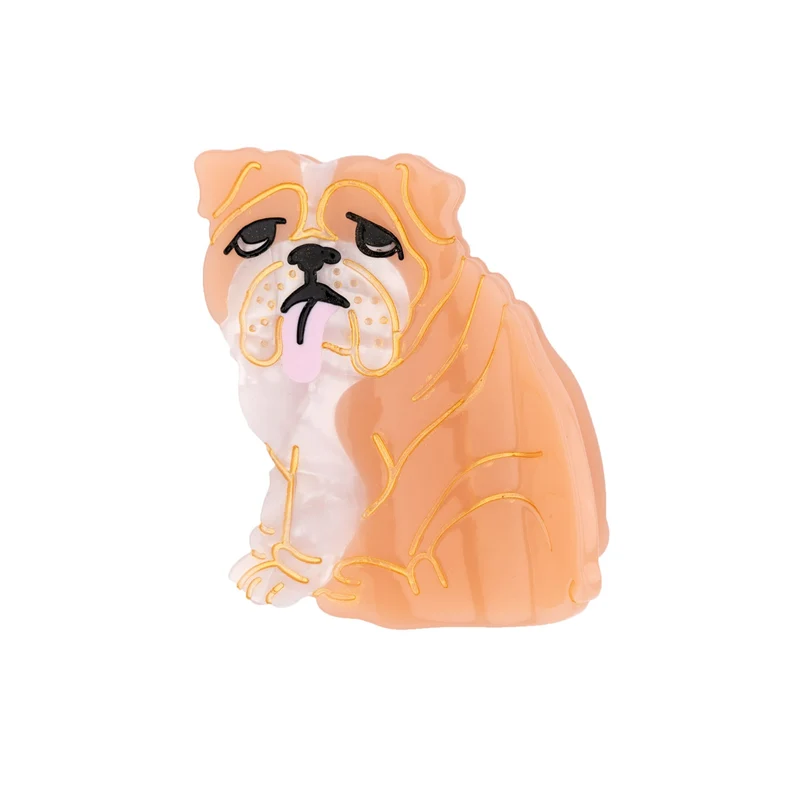Pince à cheveux Bouledogue Anglais