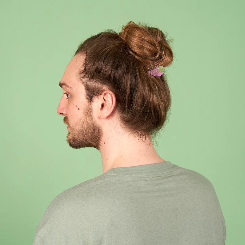 Mini pince à cheveux Raisin