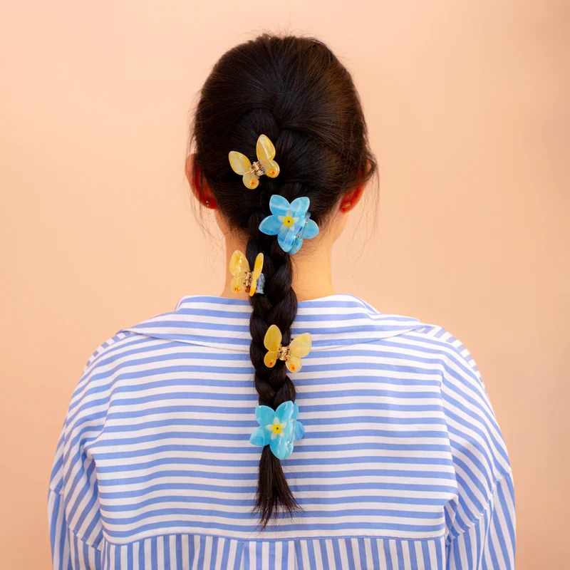 Pince à cheveux Myosotis