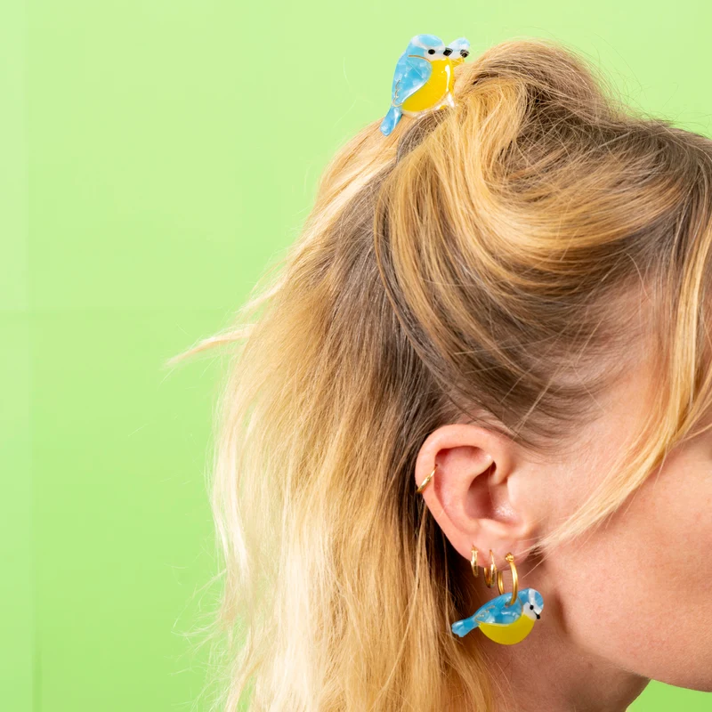 Mini pince à cheveux Mésange