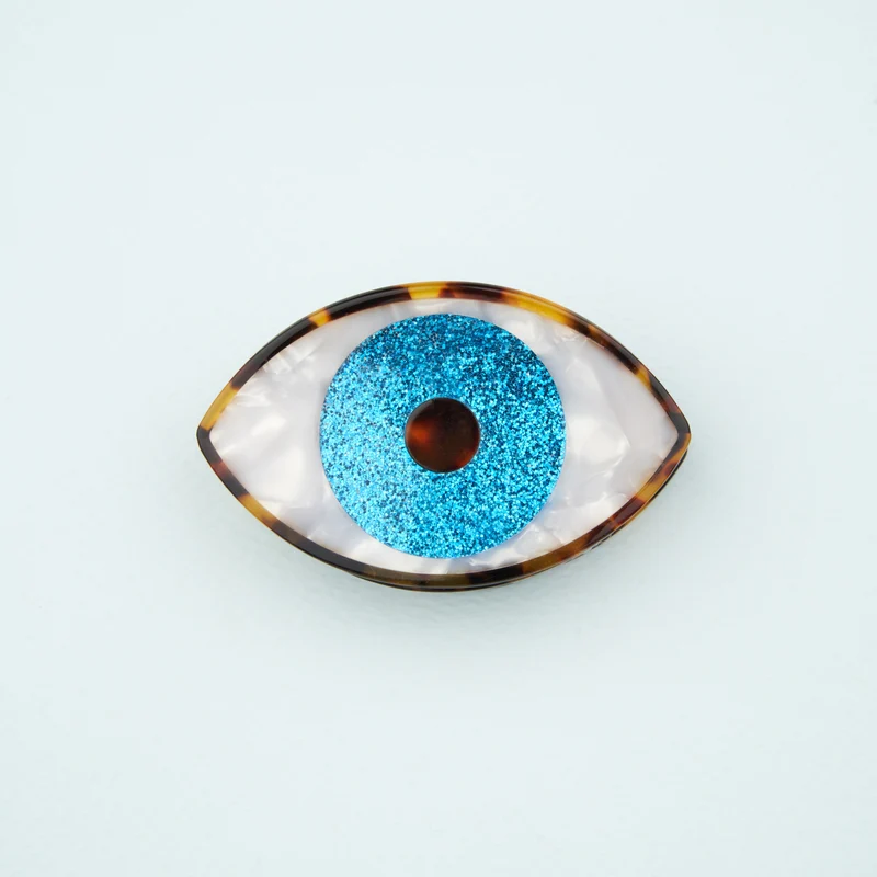 Pince à cheveux Oeil à paillettes
