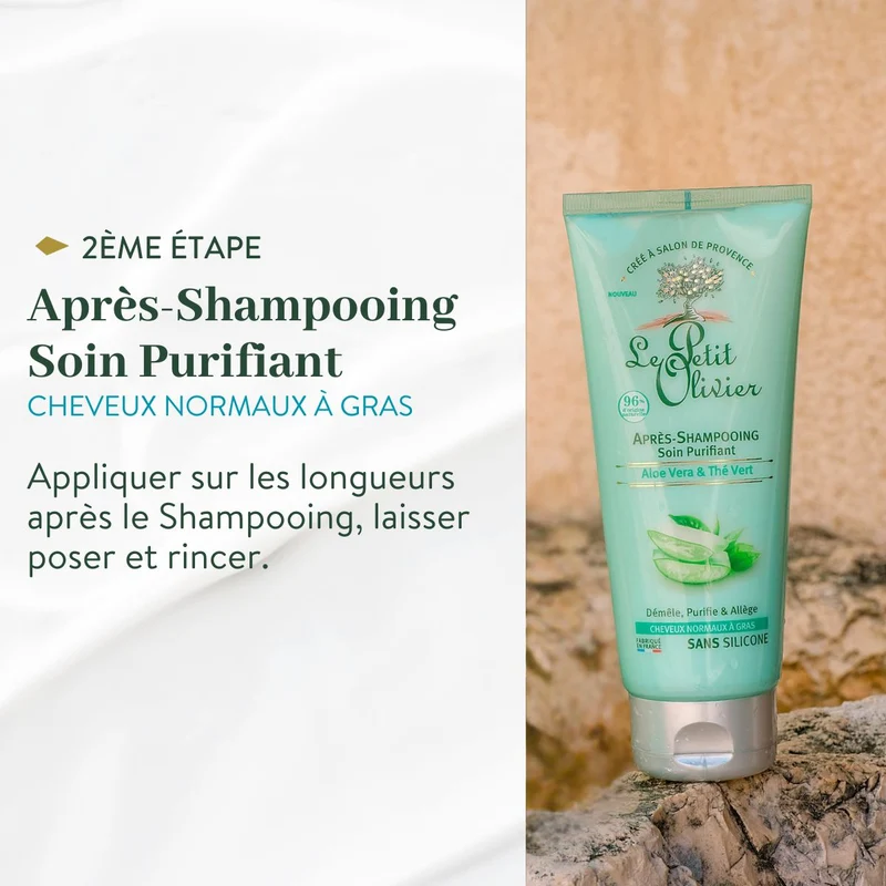 Duo Shampoing et Après-Shampoing - Cheveux Gras