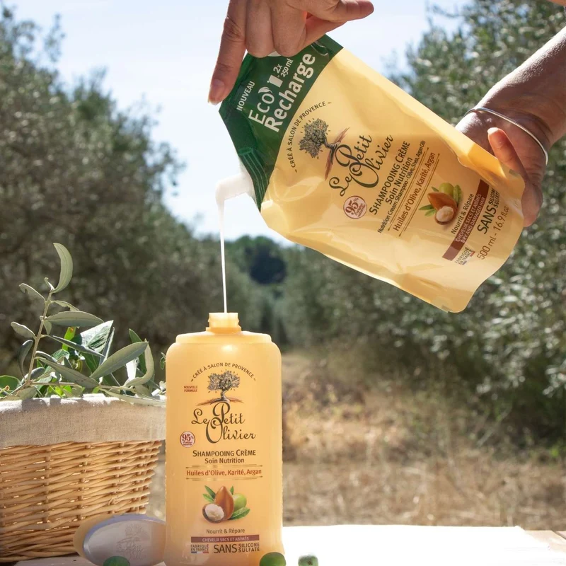 Duo Shampoing & Recharge Cheveux Secs ou Abimés