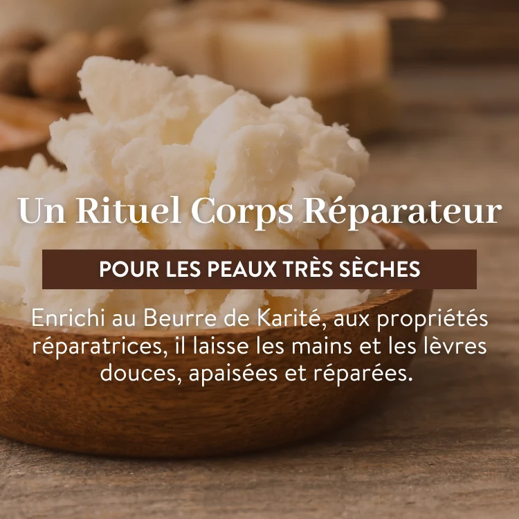 Rituel Soin Corps Réparateur Peaux Très Sèches