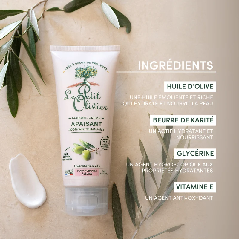 Masque Visage Hydratant 24h