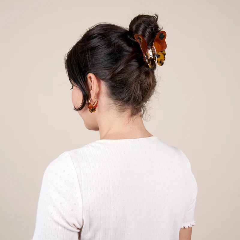 Pince à cheveux Papillon de nuit