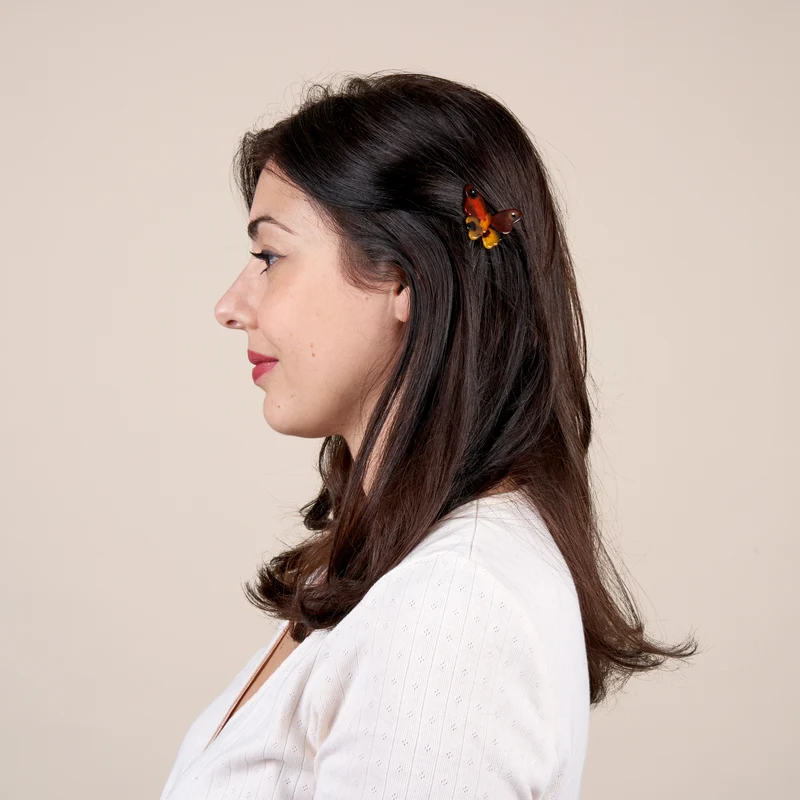 Barrette Papillon de nuit