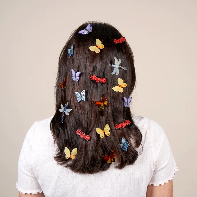Barrette Papillon de nuit