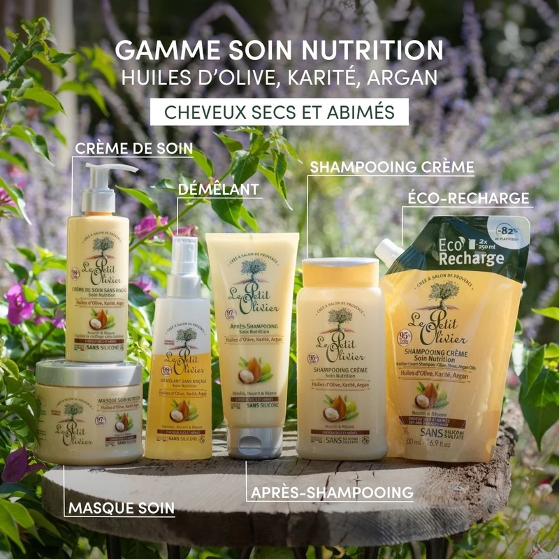 Crème de Soin Cheveux Secs et Abimés