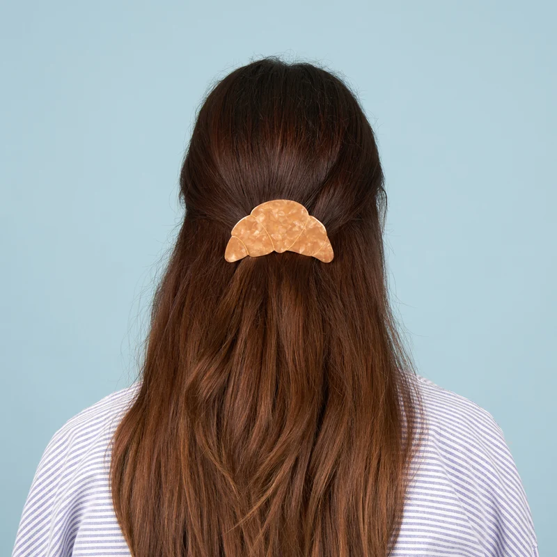 French barrette Croissant