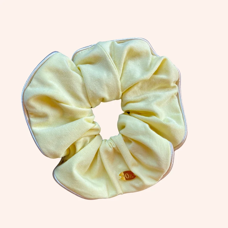 Chouchou Bonnie - Jaune vanille