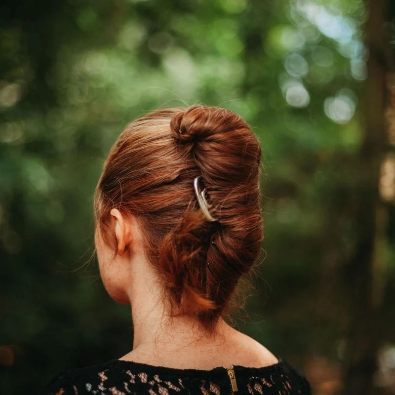 Peigne à cheveux Oren - argenté