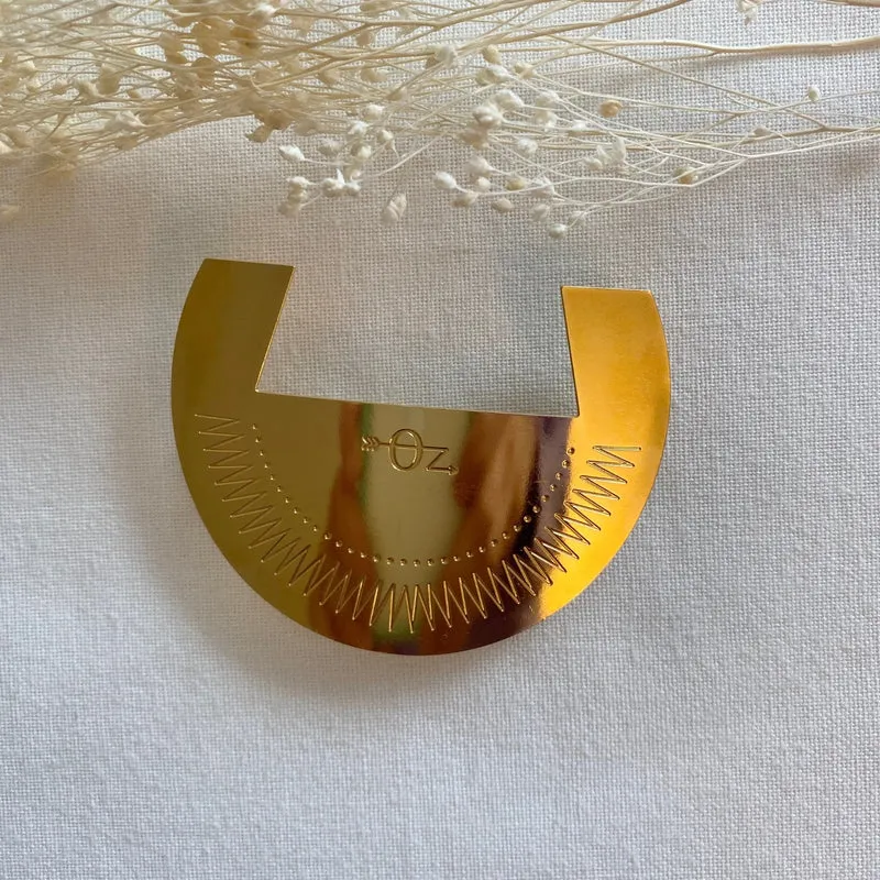 Barrette Inti - dorée
