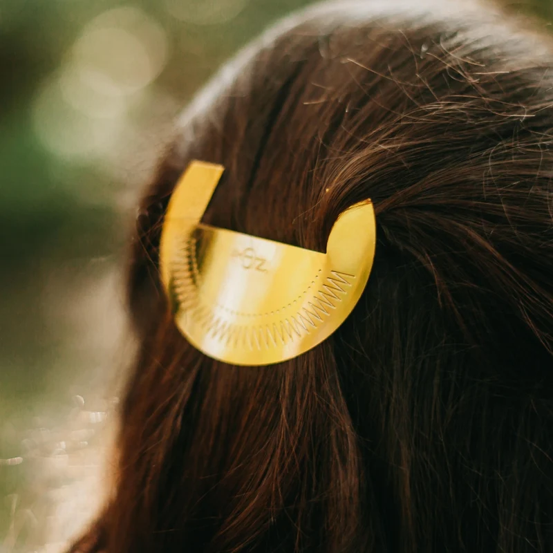 Barrette Inti - dorée
