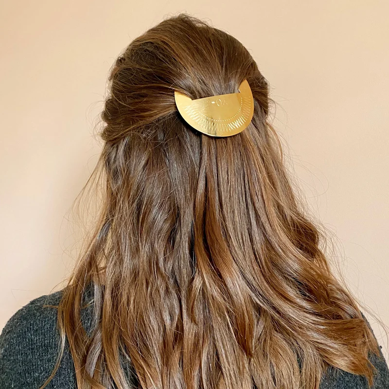 Barrette Inti - dorée