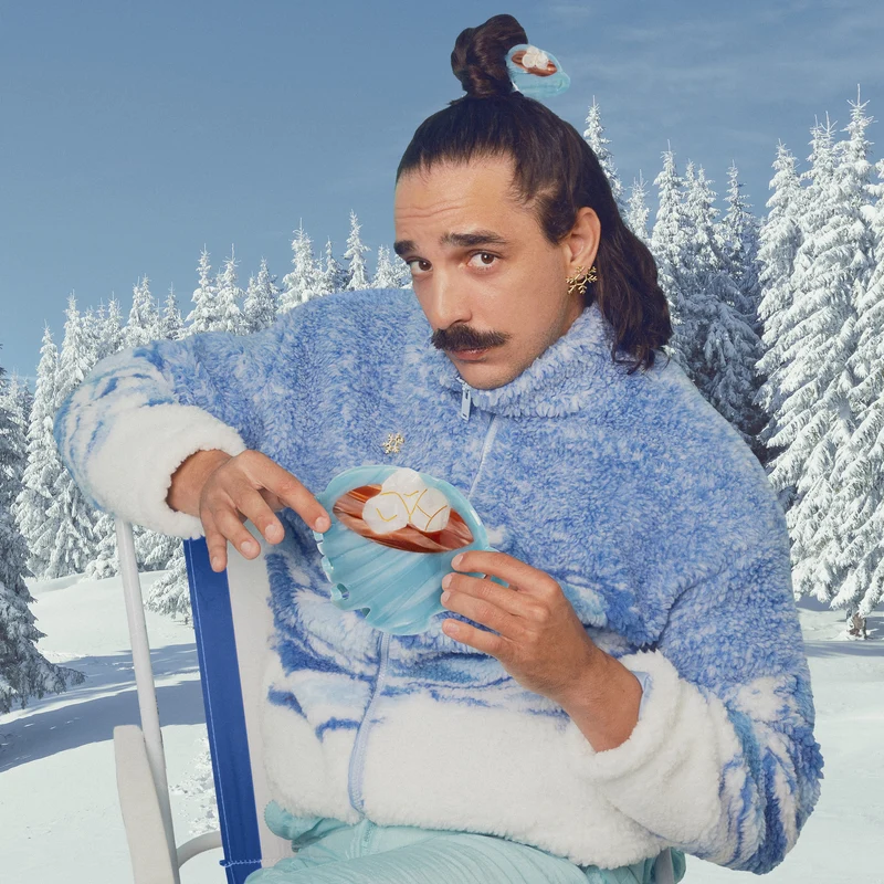 Pince à cheveux Chocolat Chaud