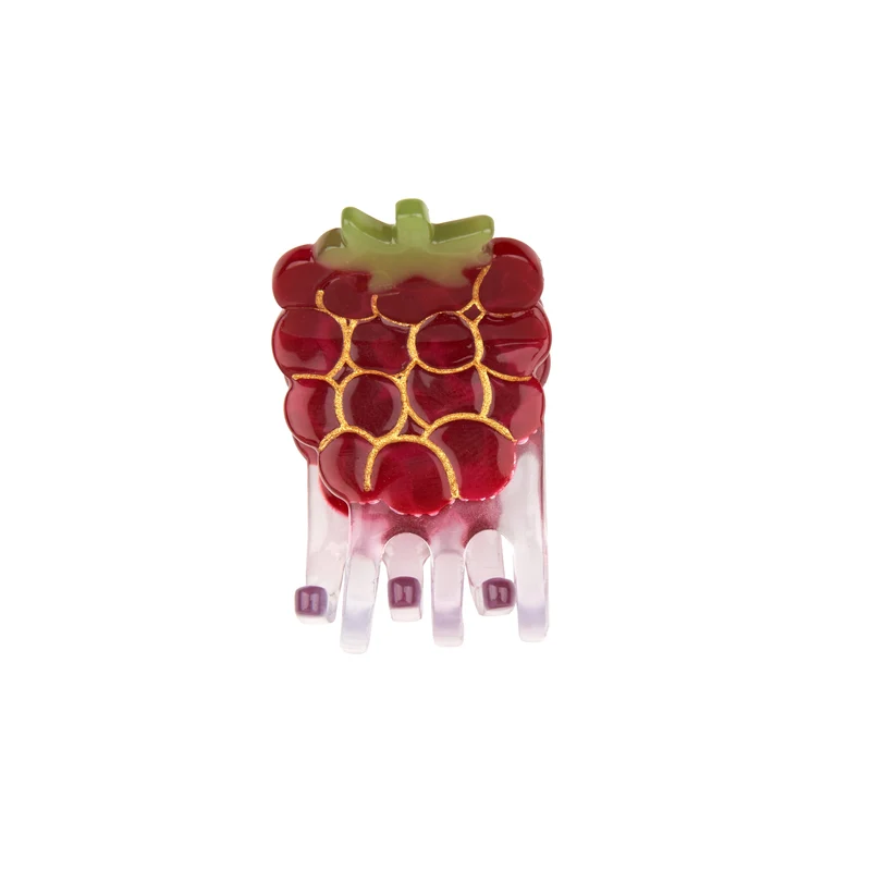 Mini pince à cheveux Framboise