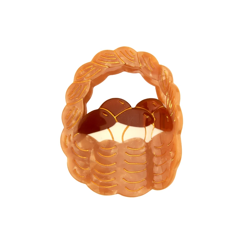 Pince à cheveux Panier de Champignons