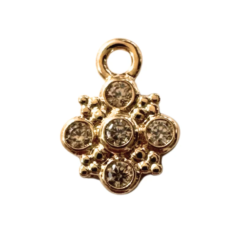Charms plaqué or