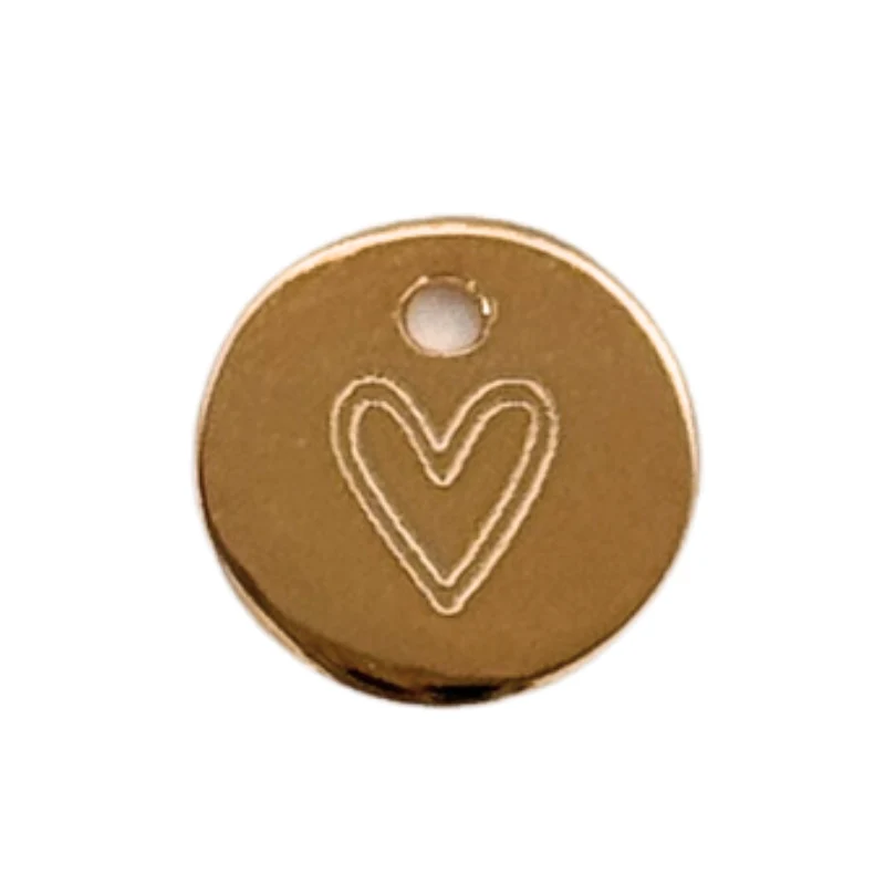 Charms plaqué or