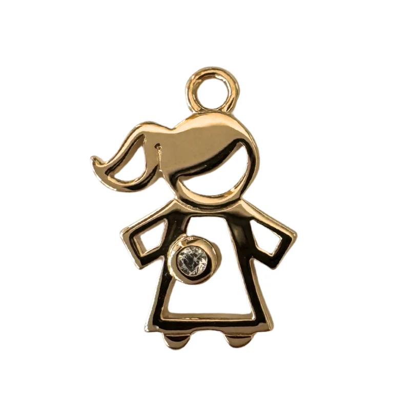 Charms plaqué or