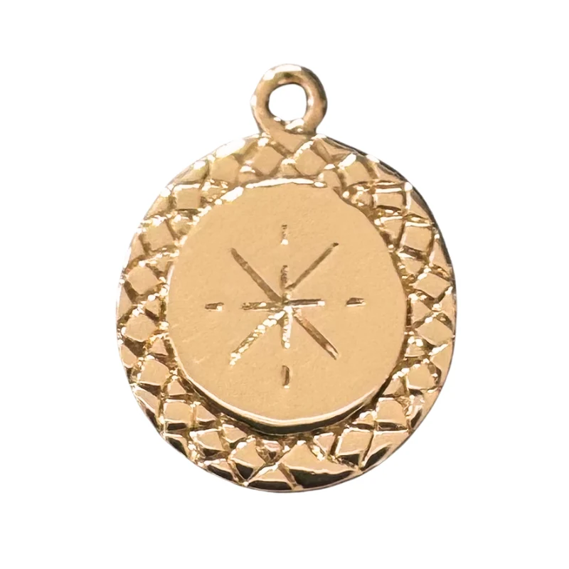 Charms plaqué or