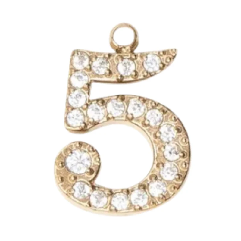 Charms "Chiffres" acier
